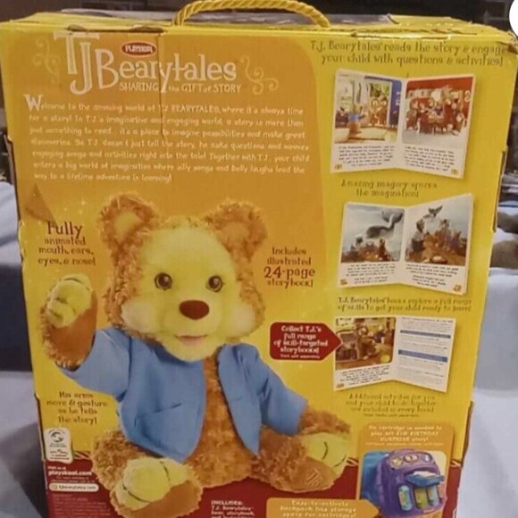 TJ Bearytales Animated Talking Story Telling Bear Playskool 2006 7 - Picture 2 of 8